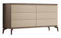 Linea - Double Dresser - Light Beige Arredoclassic Italy