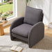 Modern Sherpa Upholstered Accent Chair, Comfortable Living Room Armchair, Lounge Chair For Bedroom, And Office Home Essentials