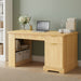 Modern Fluted Office Desk With Storage Cabinet Home Essentials