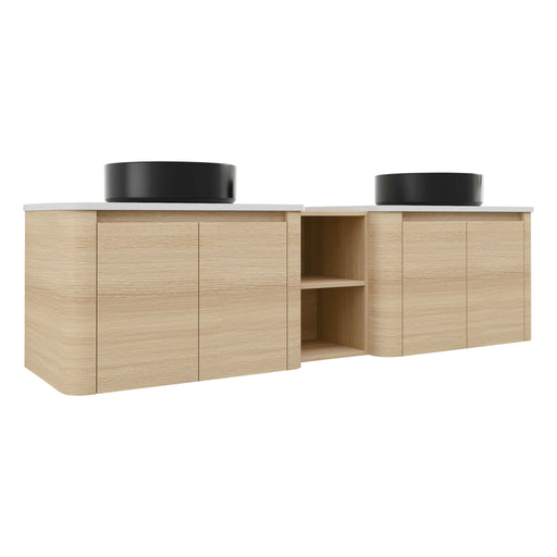 Mounted Bathroom Vanity With Art Sink, 1 Storage Shelf, Soft Close Door Home Essentials