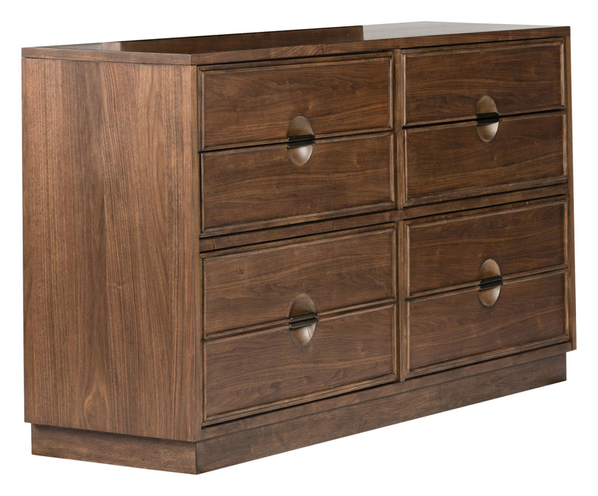 Selena - Double Drawer Dresser - Brown Magnussen Furniture