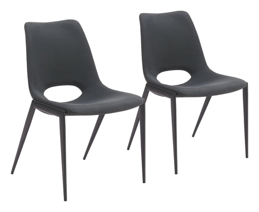 Desi - Armless Dining Chair (Set of 2) Zuo Modern