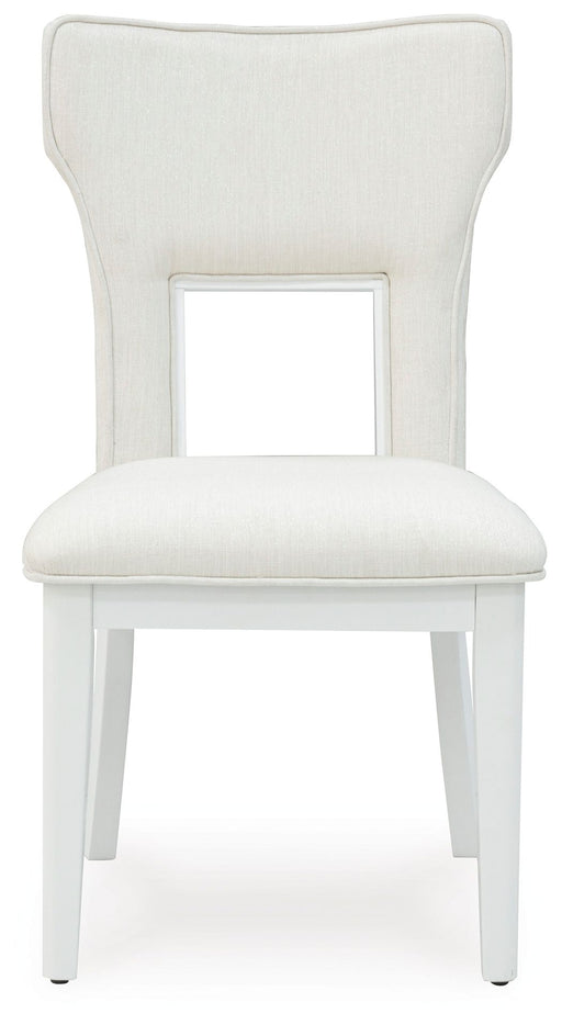 Chalanna - Dining Upholstered Side Chair (Set of 2) - White Signature Design by Ashley®