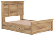 Makidern - Panel Storage Bed With 2 Under Bed Storage Units Signature Design by Ashley®
