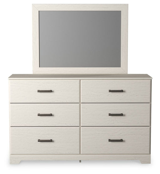 Stelsie - Dresser, Mirror - White Signature Design by Ashley®