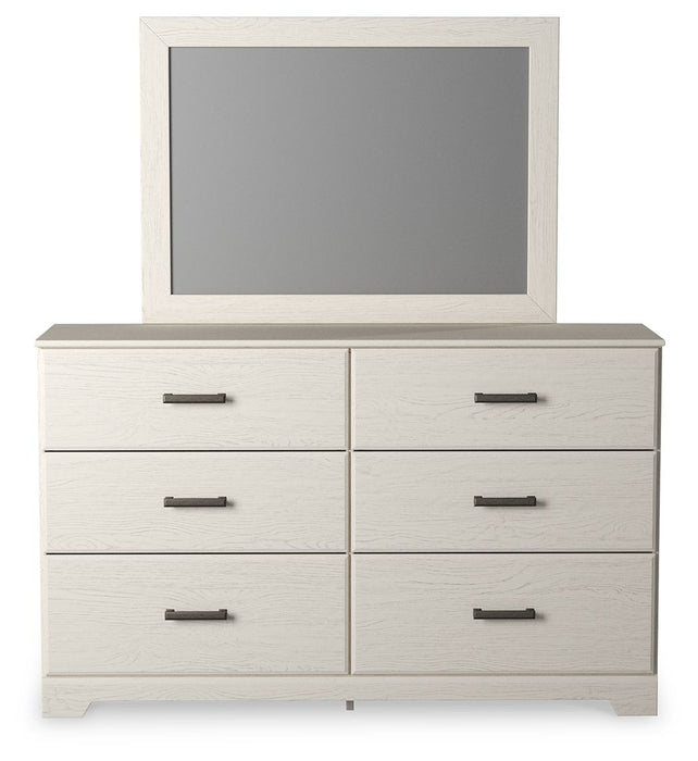 Stelsie - Dresser, Mirror - White Signature Design by Ashley®