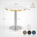 Elegant Modern Round Bistro Table Home Essentials