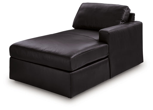 Modmax II - RAF Corner Chaise - Black Signature Design by Ashley®