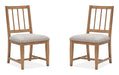 Lindon - Dining Side Chair With Upholstered Seat (Set of 2) Magnussen Furniture