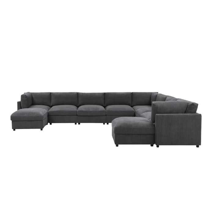 Modular Sectional With Custom Configuration Home Essentials