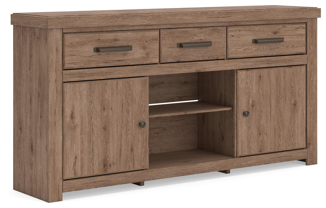 Garistyn - LG TV Stand With Fireplace Option Signature Design by Ashley®