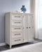 Darbonton - Door Chest - Dove White Signature Design by Ashley®