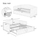 Daybed With Pop Up Trundle, Upholstered Sofa Bed Hearth and Haven