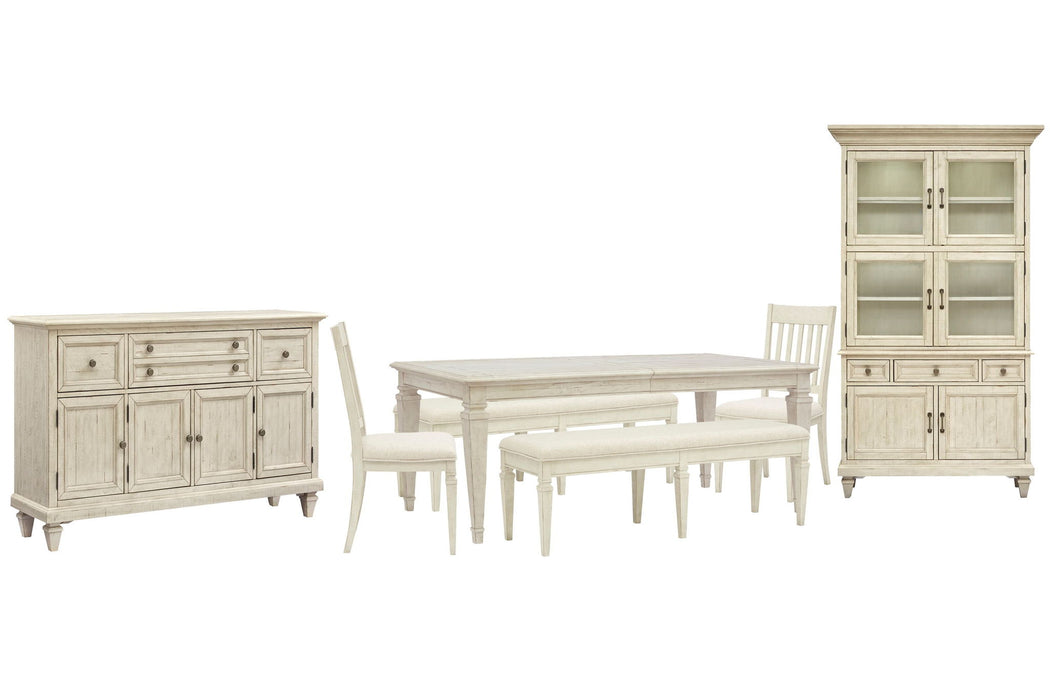Newport - 7 Piece Extendable Rectangular Dining Table Set Magnussen Furniture