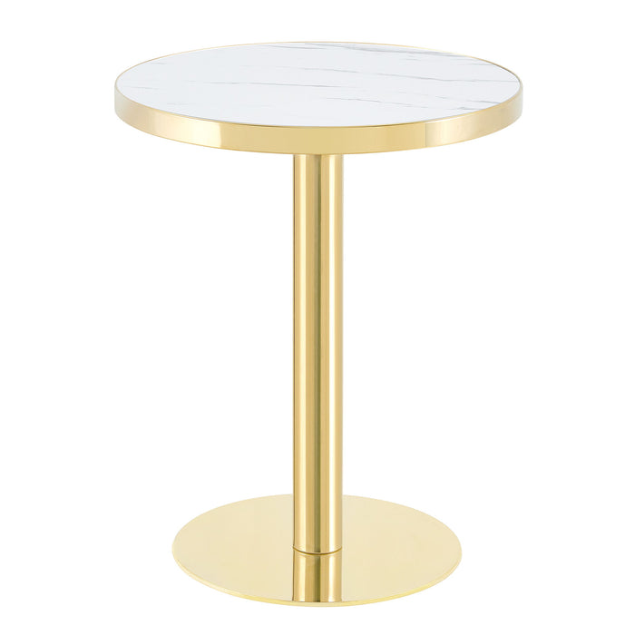 Modern Round Bistro Table Home Essentials