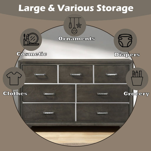 Carine II - Dresser - Gray ACME