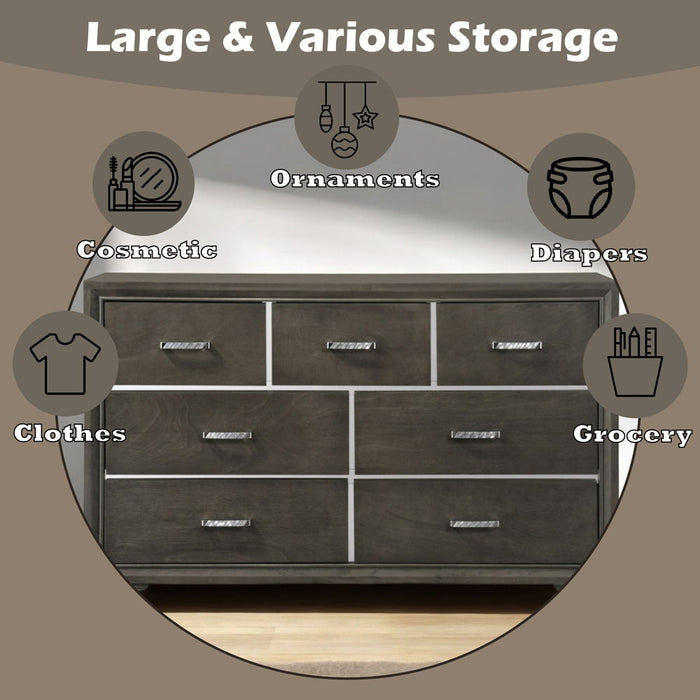 Carine II - Dresser - Gray ACME