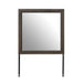 Harry - Mirror, Large Scale Design For Bedroom - Brown Global Furniture USA