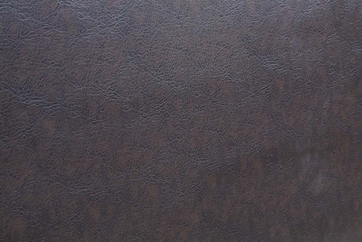 Raphaela - Side Chair (Set of 2) - Black Synthetic Leather & Weathered Cherry ACME
