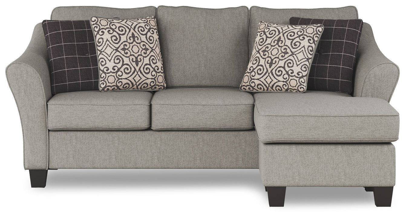 Kestrel - Queen Sofa Chaise Sleeper - Driftwood Ashley®