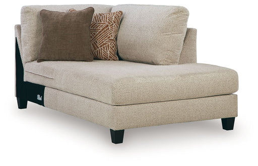 Steelwater Retreat - RAF Corner Chaise - Latte Benchcraft®
