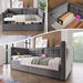 Upholstered Hydraulic Storage Daybed With USB & Type C Charging Artistry At Home