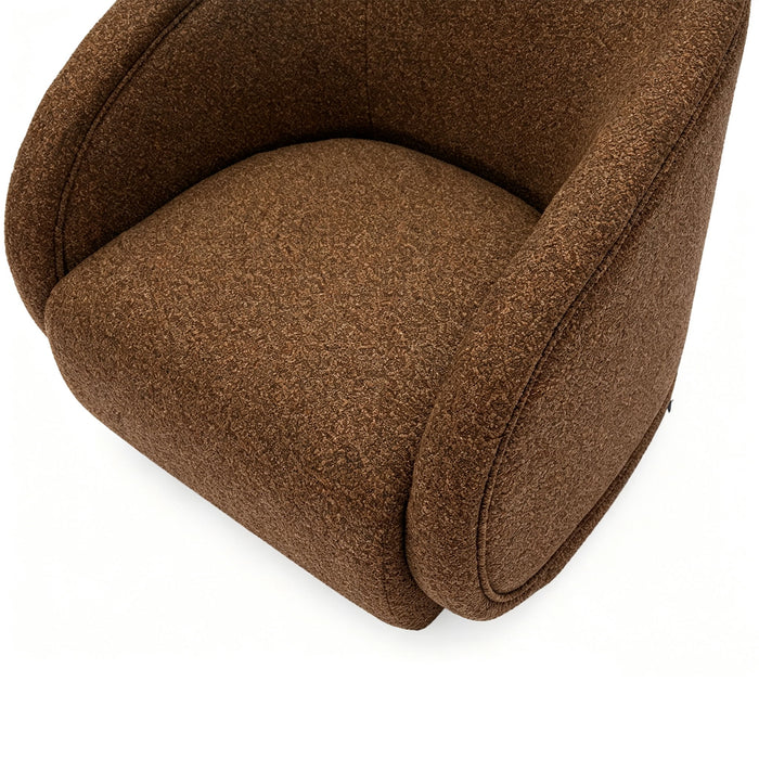Palermo - Swivel Chair - Brown Home Essentials