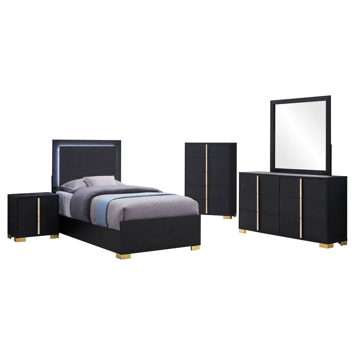 Bedroom Set With Accents Furniture Max