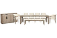 Braelyn - Extendable Rectangular Dining Table Set Magnussen Furniture