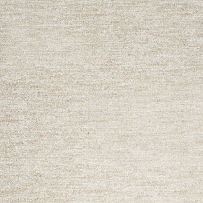 10' X 14' Non Skid Indoor / Outdoor Area Rug - Ivory / Beige