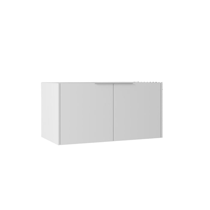 Floating Bathroom Vanity Cabinet With Soft Close Double Doors, Spacious Interior Storage, Wall Mounted, Cabinet Only Home Essentials