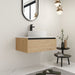 Wall Mounted Bathroom Vanity With Art Sink & 1 Soft Close Drawer Home Essentials