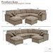 Modular Cloud Sofa, Freely Configurable Corner Home Essentials