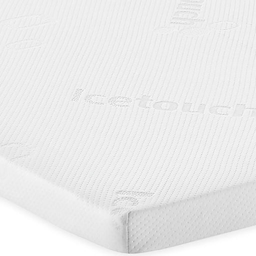 Klamath - 3" Memory Foam Mattress Topper With Breathable Cover And Dual-Layer Support Furniture Max