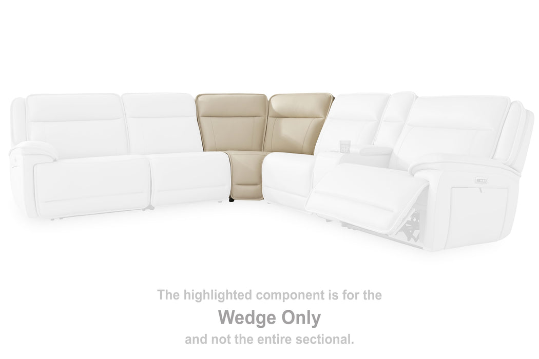 Double Deal - Wedge - Almond Signature Design by Ashley®