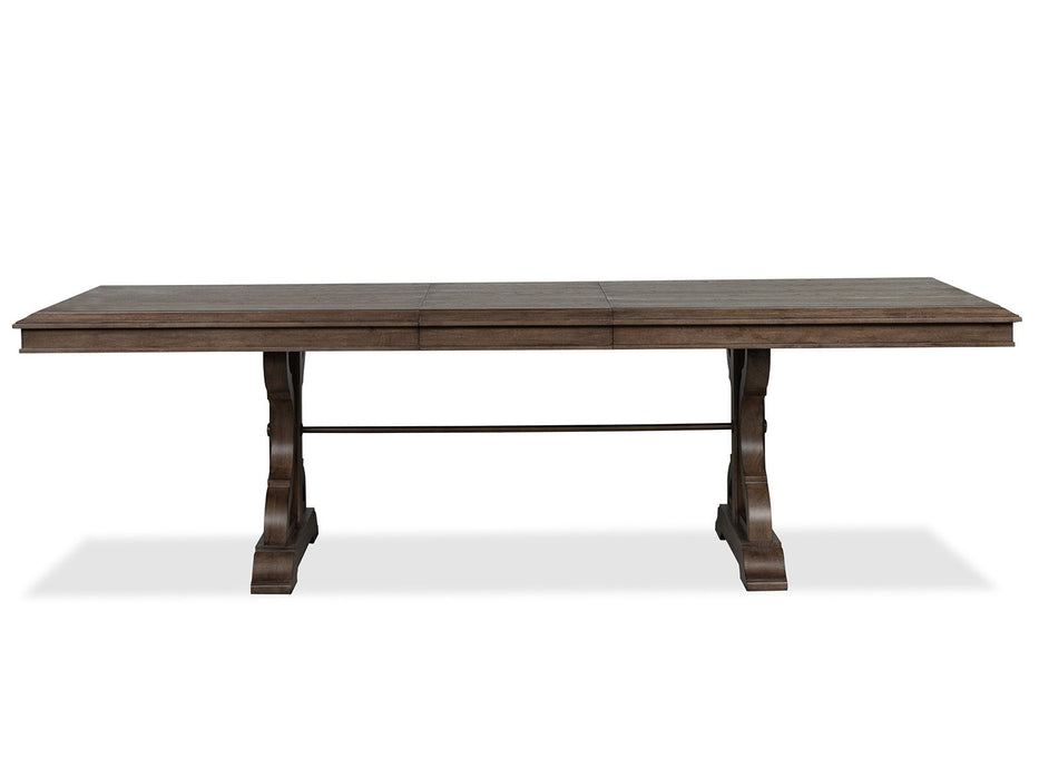 Jubilee - Extendable Trestle Dining Table - Brown Magnussen Furniture
