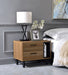 Trolgar - Accent Table - Brown Oak & Black ACME