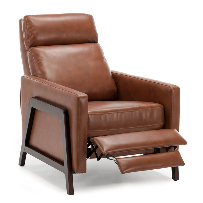 Madeline - Push Back Recliner - Caramel