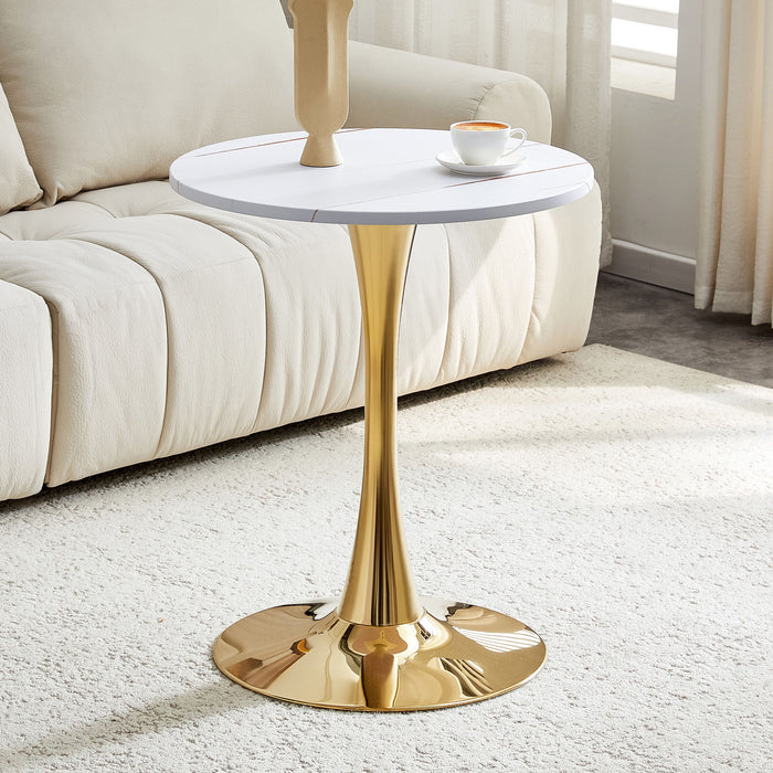 Round Dining Table With Thickened Top For Kitchen Home Essentials
