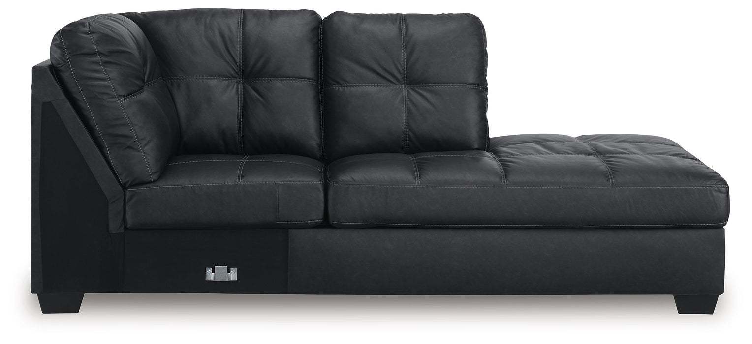 Barlin Mills - Raf Corner Chaise - Carbon Benchcraft®