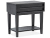 Lindon - Dark Open Nightstand - Coffee Bean Magnussen Furniture