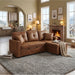 Sectional Sofa With Pull Out Bed, Reversible Chaise Home Essentials