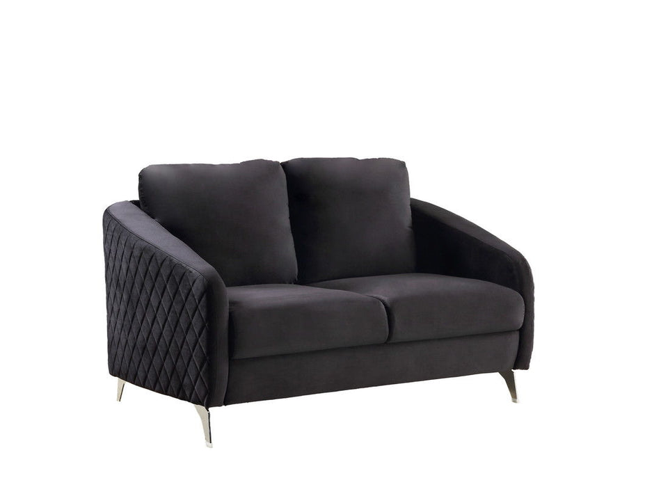 Sofia - Velvet Modern Chic Loveseat Couch