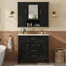 Modern Freestanding Bathroom Vanity With Sink, Cabinet, Soft-Close Drawers, Tip-Out Tray Hearth and Haven