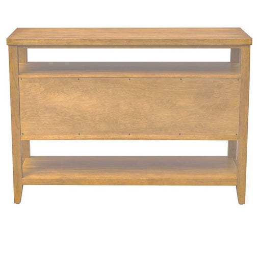 Naomi - 2 Door Storage Console Table With Ample Shelving - Natural JLA