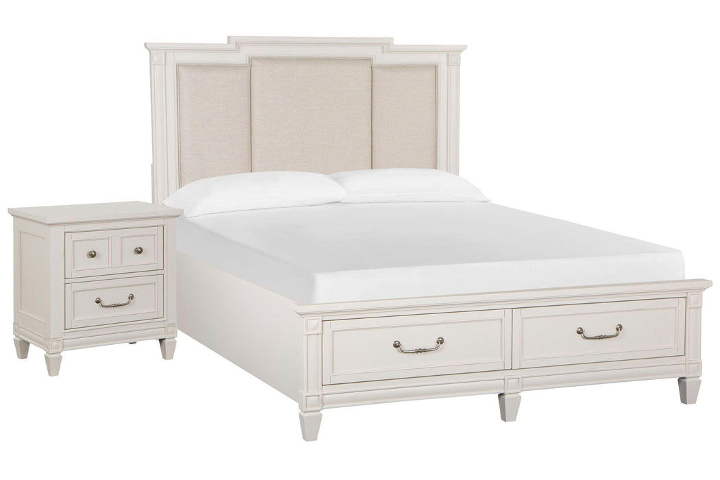 Willowbrook - Panel Upholstered Storage Bedroom Set Magnussen Furniture