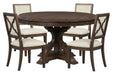 Jubilee - 54" Round Dining Table Top - Brown Magnussen Furniture
