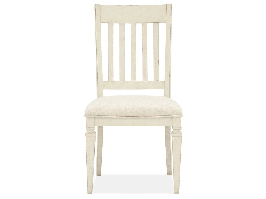 Newport - Dining Side Chair With Upholstered Seat (Set of 2) - Alabaster Magnussen Furniture