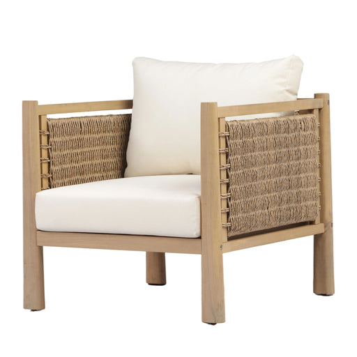 Modern Patio Chair With Armrests Noble House