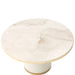 Gineverra - Round Cocktail Table - Ivory Gold Michael Amini